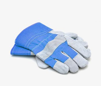 Blue Work Gloves