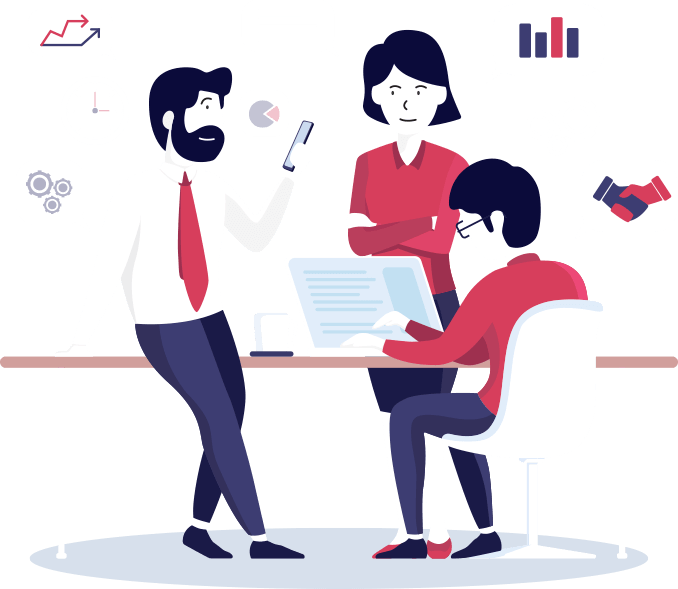 Professional services banner for design and consulting