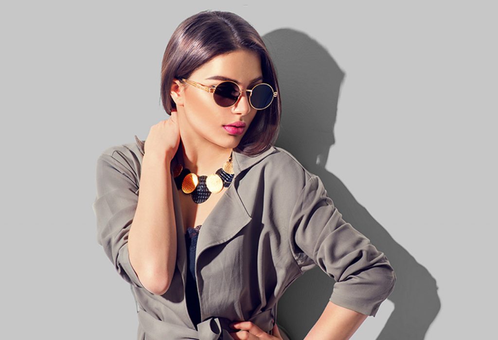 Woman Portrait With Perfect Trendy Accessories