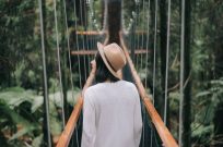 Modern Girl Facing Back Bhotography – Travels