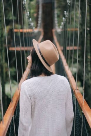 Modern Girl Facing Back Bhotography – Travels