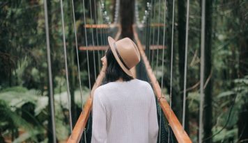 Modern Girl Facing Back Bhotography – Travels