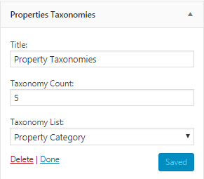 Property Taxonamies